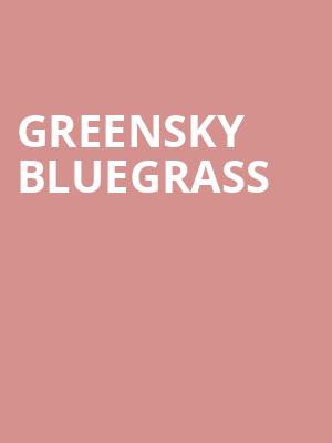 Greensky Bluegrass, Palace Theatre St Paul, Saint Paul