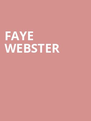 Faye Webster, Palace Theatre St Paul, Saint Paul