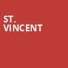 St Vincent, Palace Theatre St Paul, Saint Paul